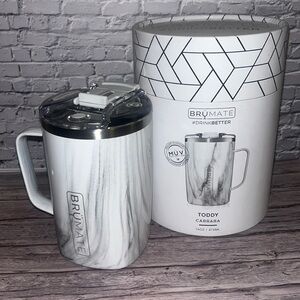NIB BruMate 16oz Toddy in Carrara